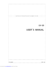 Onda UV-20 User Manual