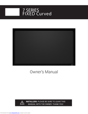 Screen Innovations 7 Series Fixed Owner's Manual