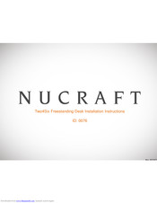 Nucraft Two4Six Freestanding Desk Installation Instructions Manual
