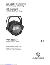 Leuchtkraft PARC-150/EFF Instruction Manual