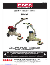 Edco MAGNA-TRAP TMC-7 Operator's Instruction Manual