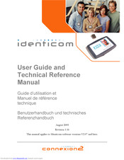 Connexion2 Identicom User's Manual And Technical Reference Manual