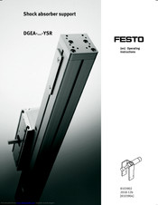 Festo DGEA-18-...-YSR Series Operating Instructions Manual