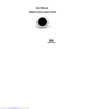 Sappywoon Hidden Camera Alarm Clock User Manual