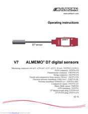 Ahlborn ALMEMO D7 Operating Instructions Manual