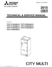 Mitsubishi Electric CITY MULTI PVFY-P24NAMU-E Technical & Service Manual