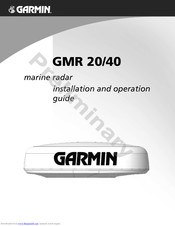 Garmin GMR 40 Installation And Operation Manual