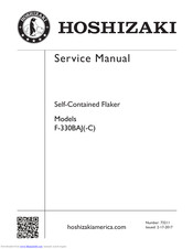 Hoshizaki F-330BAJ Service Manual