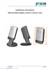 SCM CDO920-DI User Manual