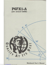 ECS P6FX1-A User Manual