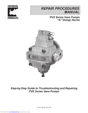 Continental Hydraulics PVX-60 Repair Manual