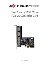 NewerTech MAXPower eSATA 6G-4e User Manual