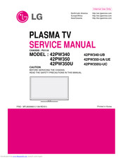 LG 42PW350-UA Service Manual