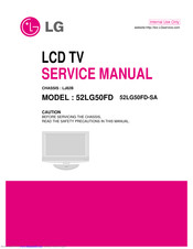 LG 52LG50FD Service Manual