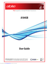 ABLE Systems A163B User Manual