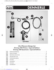 Dennerle Disposable 160 Primus Operating Instructions Manual