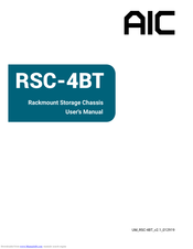 AIC RSC-4BT User Manual