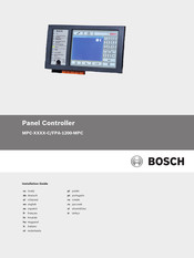 Bosch MPC-xxxx-C Series Installation Manual
