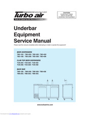 Turbo Air TBB-4SG Service Manual