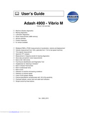 Adash 4900 Vibrio Ex User Manual