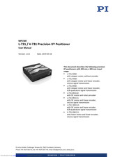 PI Micos L-731.40SD User Manual