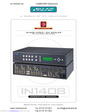 Inline IN1408 Operation Manual