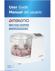 Ambiano NDJ-202 User Manual