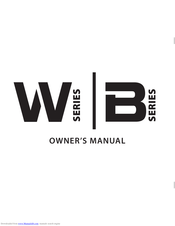 Westone W Series Owner's Manual