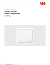 ABB ABB-free@home SAP/S.3 Product Manual