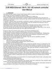 ironLogic Z-5R Web User Manual