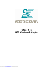 Sercomm UB801R v3 User Manual