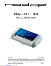 Nedap COMBI-BOOSTER Installation Manual