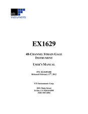 VTI Instruments EX1629 User Manual