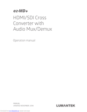 Lumantek ez-MD+ Operation Manual