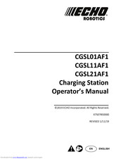 Echo CGSL11AF1 Operator's Manual