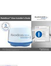 GUIDANCE MARINE RadaScan View Installer's Manual