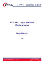 Z-Com VUS-100 User Manual