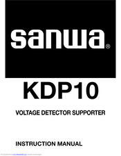 Sanwa KDP10 Instruction Manual