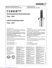 SCHUNK TENDO Turn DKE Operating Manual