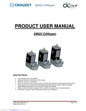 Crouzet SMI22 80360 Product User Manual