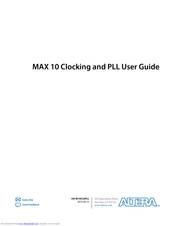 Altera MAX 10 User Manual