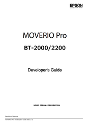 Epson Moverio Pro BT-2000 Developer's Manual