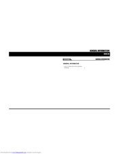 SSANGYONG Rexton 2007 Manual