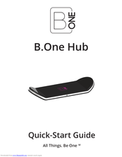 Blaze B.One Elite Quick Start Manual