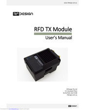 RFDesign RFD TX User Manual