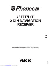 Phonocar VM010 Instruction Manual