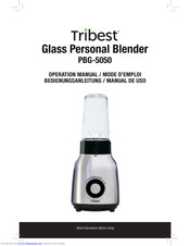 Tribest PBG-5050 Operation Manual