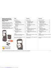 AccuLux EX SLE 15 LED Operating Instructions Manual