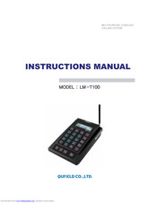 Qufield Co., Ltd. LM-T100 Instruction Manual