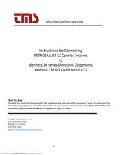Triangle MicroSystems PETROSMART EZ Installation Instructions Manual